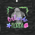 thumbnail image 4 of Inktastic Orlando Florida Cute Swimming Manatee Women's T-Shirt, 4 of 5