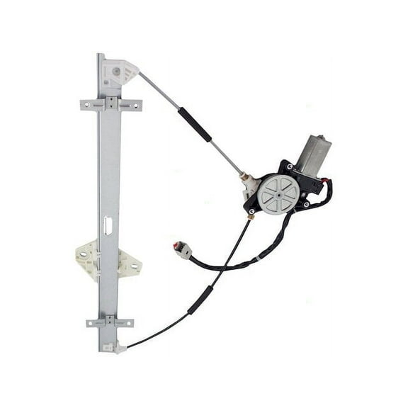 Front Left Power Window Regulator and Motor Assembly - Compatible with 2002 - 2006 Honda CR-V Sport Utility 4-Door 2.4L 4-Cylinder Naturally Aspirated DOHC GAS 2003 2004 2005