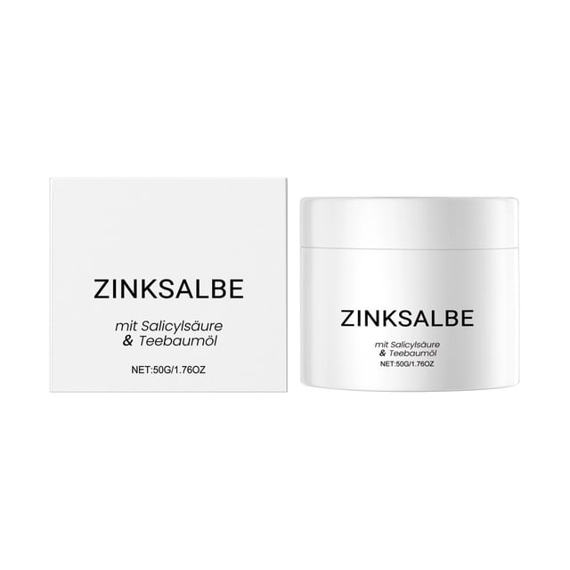 Puntoco Pomada de Zinc 50g con Aceite de Árbol de Té y Salicílico Contra las Imperfecciones de la Piel