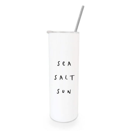 Sea Salt Sun Stainless Steel Summer Tumbler