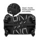 thumbnail image 2 of Balery Black Scientific Funda de equipaje, fundas para maletas, elástica, lavable, protector de maletas, compatible con maletas de 18 a 32 pulgadas-Medium, 2 of 7