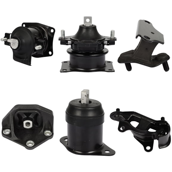 cciyu Engine Motor Mount and Transmission Mount Set Compatible for Honda Accord 2003-2007 A4527HY A4526HY A4525 A4544 A4517 A4524 A4566