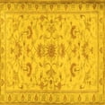 thumbnail image 1 of Ahgly Company Indoor Square Persian Yellow Traditional Area Rugs, 8' Square, 1 of 4