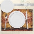thumbnail image 3 of Ambesonne Boho Place Mats Set of 4, Blushy Sakura Fantasy Tree, Standard Size, Soft Pink Pale Vermilion, 3 of 5