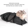 thumbnail image 4 of Methold Bolsa de sujeción para gatos, bolsa de aseo, tela Oxford, accesorios para exteriores, multifuncional, resistente al desgaste, transpirable Aseo de mascotas Methold PT005095-01, 4 of 6