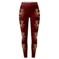 thumbnail image 4 of WILLBEST Leggings con Estampado de Renos Navideños para Mujer, Pantalones de Yoga de Cintura Alta, Mallas Deportivas Festivas, Cómodas Y Elásticas, Ropa Deportiva para Las Fiestas. Chica, 4 of 4