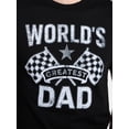 thumbnail image 4 of Father's Day Men's Vintage Label Dad Graphic Tee by Way to Celebrate, Sizes XS-5XL, 4 of 5