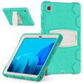 thumbnail image 2 of XYX Case for Samsung Galaxy Tab A7 10.4 inch (SM-T500/SM-T505/SM-T509), Dual Layer Slim Heavy Shockproof Rugged Protective Cover Case with Kickstand (Mint Green), 2 of 7