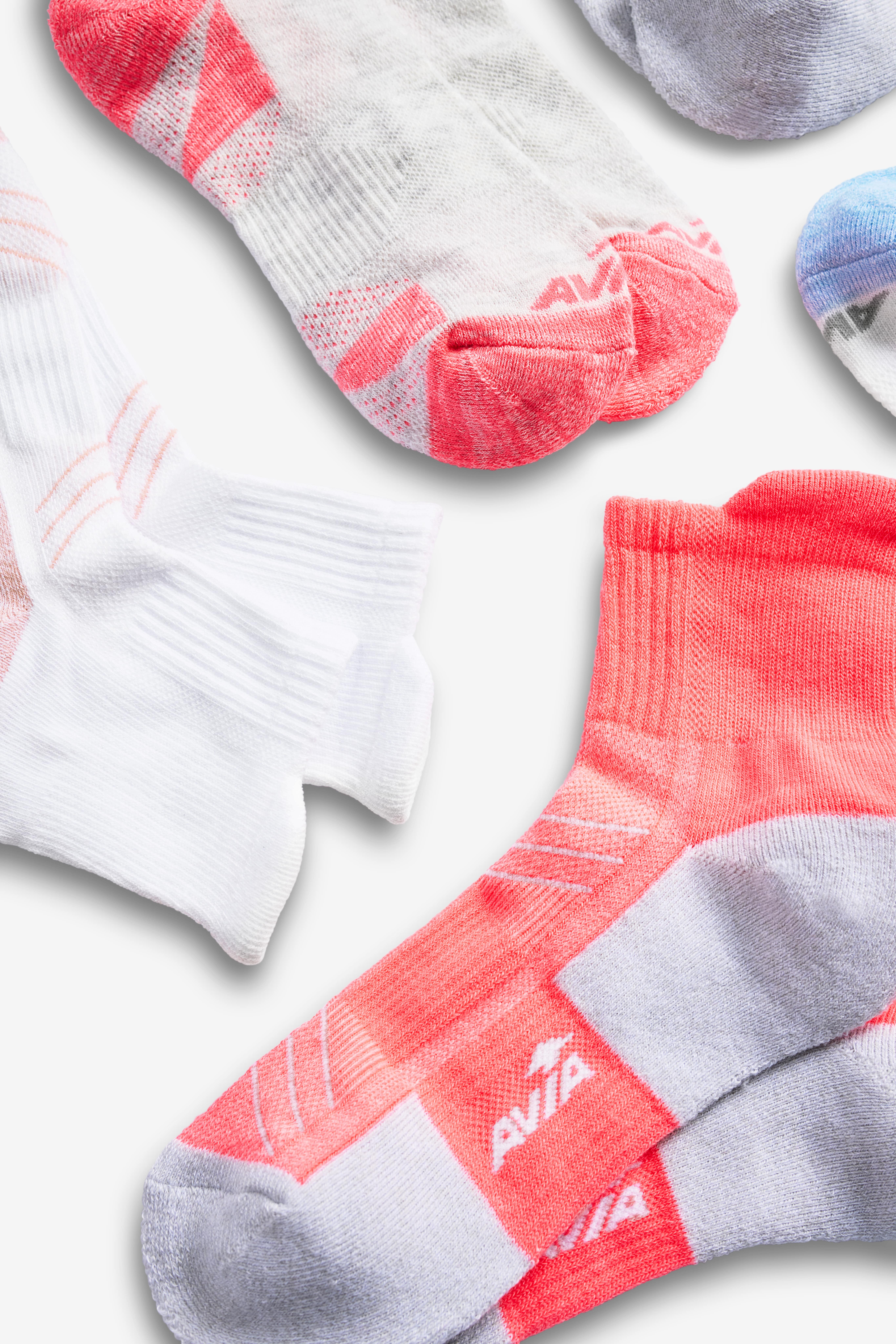 Avia Women's All Sport Cushion High Ankle Socks, 6-Pack