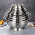 thumbnail image 3 of fastboy Stainless Steel Kitchen Basket Multi-functional Can Be Filtered Stainless Steel 24cm, 3 of 6