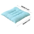 thumbnail image 5 of AuroraX Soft Thick Office Chair Cushion Blue Comfort Breathable Cute Chair Cushions for Long Sitting Hours on Office & Home Chair 11"x11" Seat Cushion for Tailbone Pain,Sciatica and Hemorrhoid Relief, 5 of 5