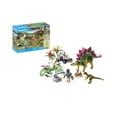 thumbnail image 1 of Set de Juego Playmobil Dinos Campamento de investigación con dinosaur 93 Piezas, 1 of 4