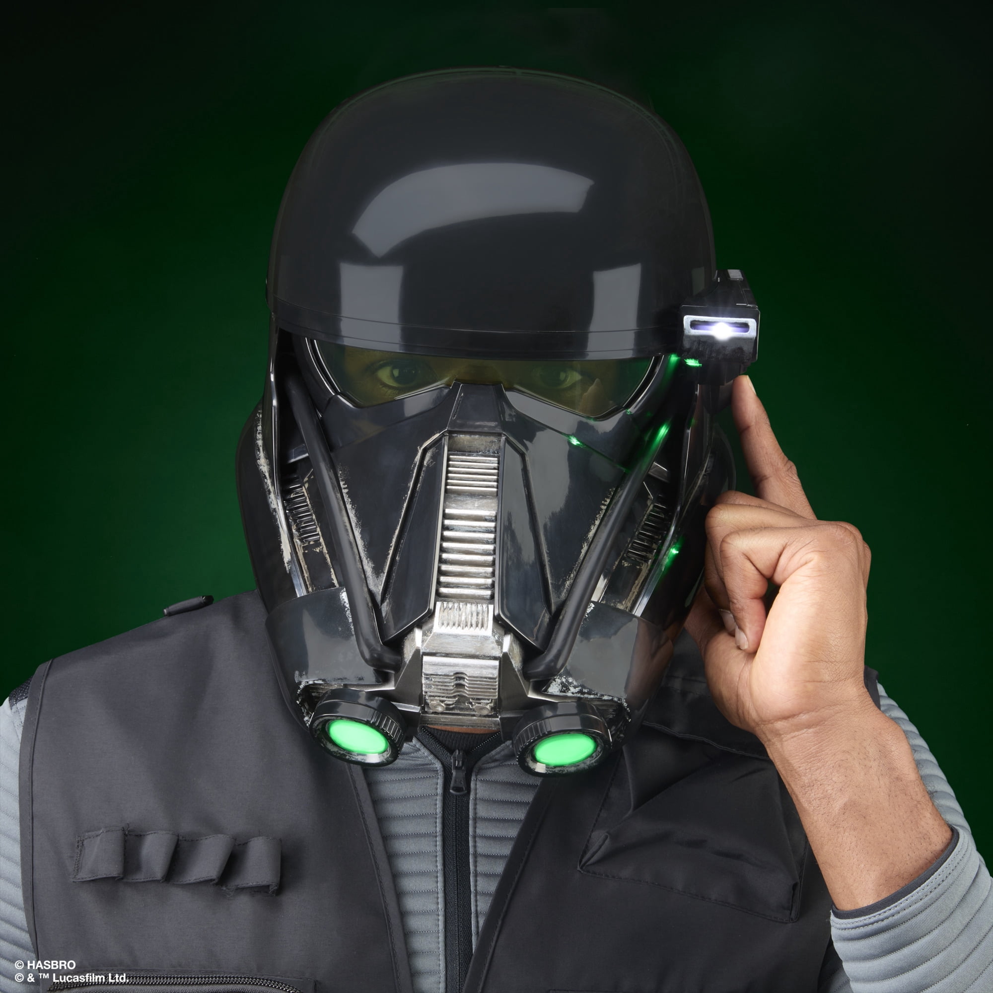 Star Wars The Black Series Imperial Death Trooper Premium Electronic Roleplay Helmet