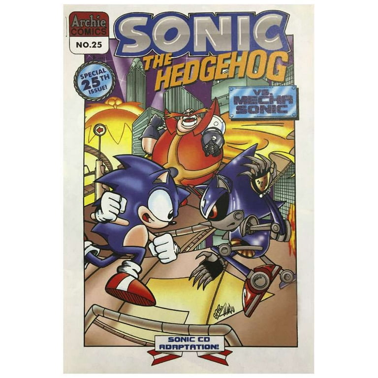Figurine Sonic The Hedgehog SEGA - 25th Anniversary - 18 Cm - Import Japon - Neuve