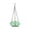 Light Green, variant on Hanging Bird Bath Feeder Food Tray Birds Feeds for Feeding Hummingbird, Bluebird, Cardinal, Squirrels, Doves, Seed Holder, Outside Outdoor Garden Decoration for Attracting Wild Birds