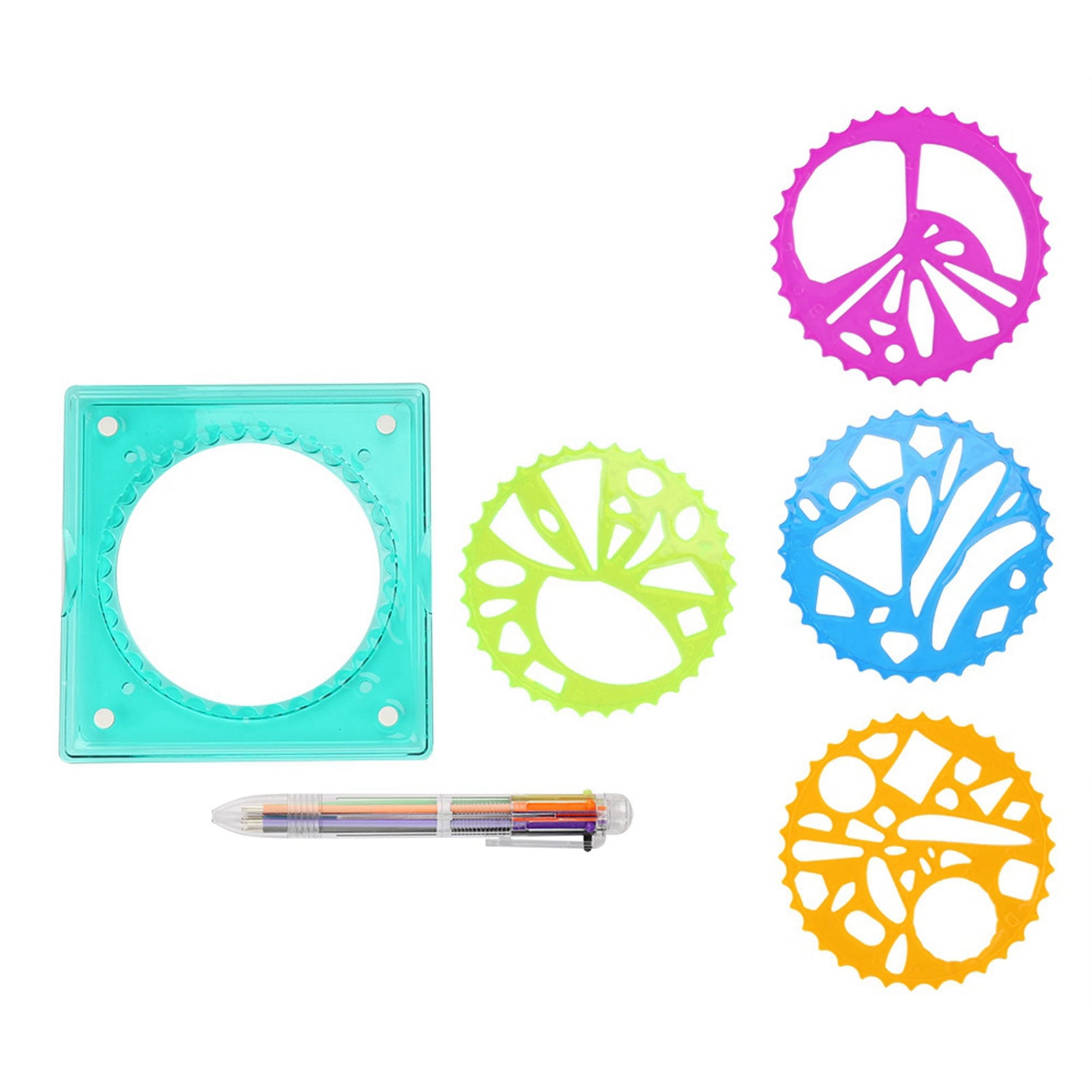 Geometric Ruler Spiral Drawing Ruler Drawing Tool Ruler Kids Drawing