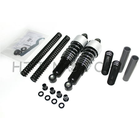 HTTMT- Front Rear Lowering Slammer Suspension Drop Kit For Harley Touring FLH/T 84-13 (Best Suspension For Harley Touring)