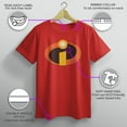 thumbnail image 3 of Boy's The Incredibles Classic Logo Graphic Tee Red X Large, 3 of 7
