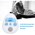 thumbnail image 4 of Mini Radio de Douche Étanche Radio de Salle de Bain à Piles Fm/Am Radio, 4 of 7