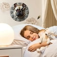 thumbnail image 4 of Wall Clock Decorative - Cute Bulldog Face Print 2D Vintage Wall Clocks Battery Operated Silent Non-Ticking for Bedroom, Living Room, Kitchen, Office, Classroom, 10 Inch, 4 of 7