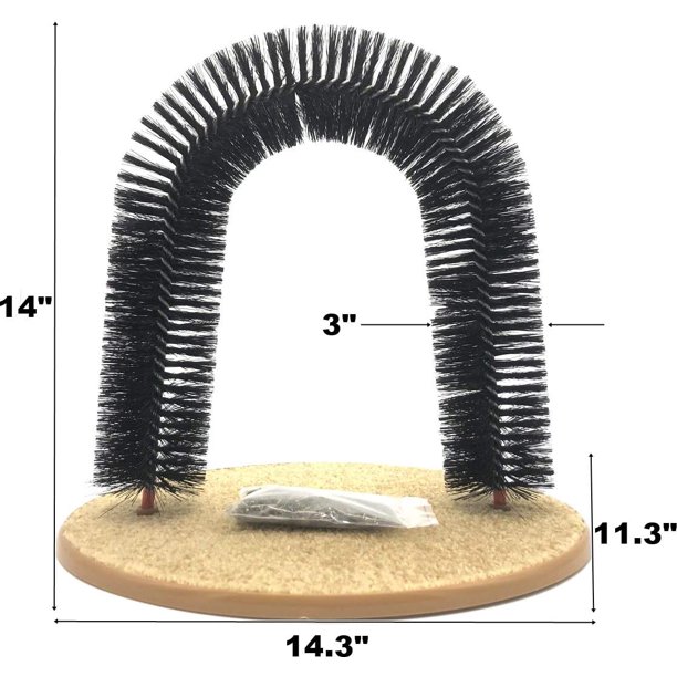Arch Cat Groom Self Grooming Cat Toy Cat Self Groomer, Massager and Cat
