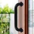thumbnail image 3 of 10 Inch Metal Industrial Pipe Wall Handrail - Pipe Barn Door Pull Handle, Staircase Steps Handrail, 3 of 5