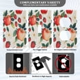 thumbnail image 3 of Yayeee Toggle Light Switch Wall Plate 1-Gang 4.5"x2.7" Home Decorative Outlet Cover, Strawberry Pattern, 3 of 7