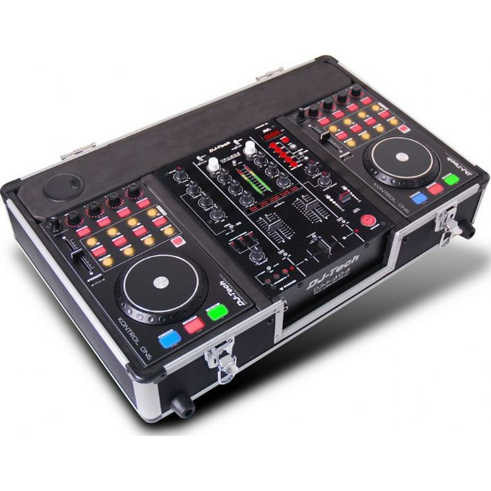 Dj Tech HYBRID303 Professional Computer Dj Workstation W/ Digital Dj