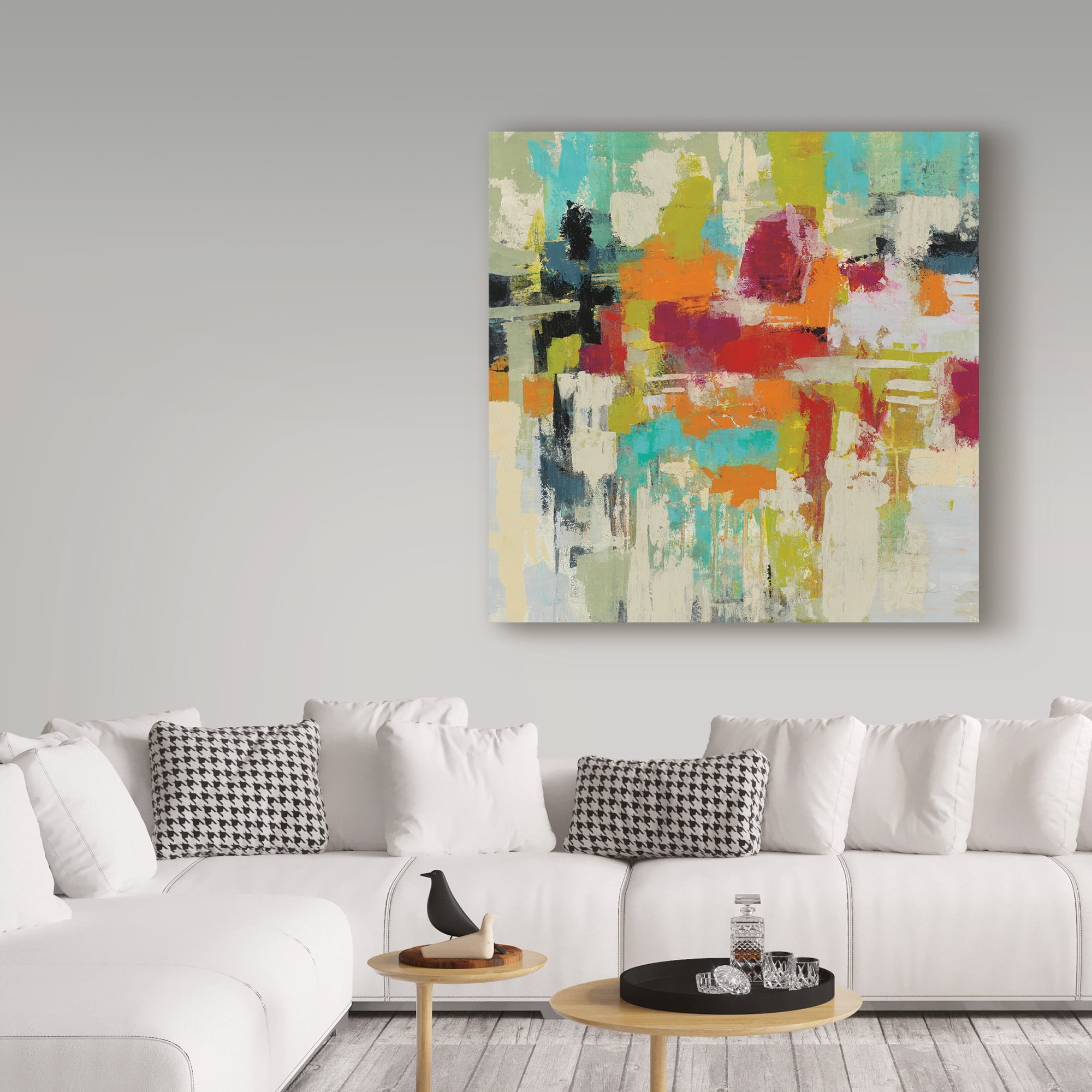 Trademark Fine Art 'Summer Silk Road' Canvas Art by Silvia Vassileva