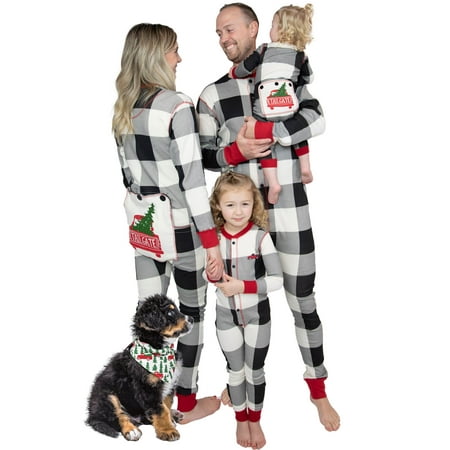 

LazyOne Flapjacks Matching Pajamas for the Dog Baby & Kids Teens and Adults (Tailgate Small)