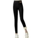 thumbnail image 4 of Soidarity Mallas de Cachemira súper gruesas para mujer, pantalones de estilo Simple de invierno de cordero, accesorios cálidos de cintura alta para Uniforme atlético Negro/M Soidarity OD014498-16, 4 of 6