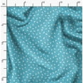 thumbnail image 2 of Soimoi Blue Poly Georgette Fabric Shells Ocean Print Fabric by the Yard 42 Inch Wide, 2 of 6
