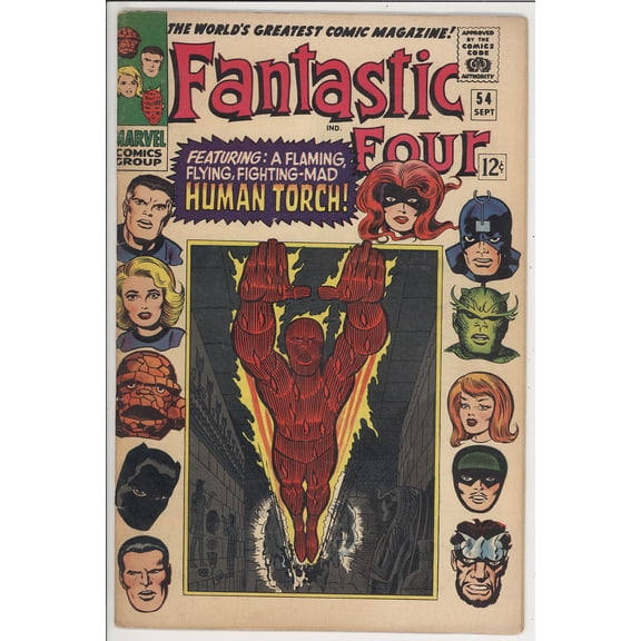 Fantastic Four #54 Comic Book