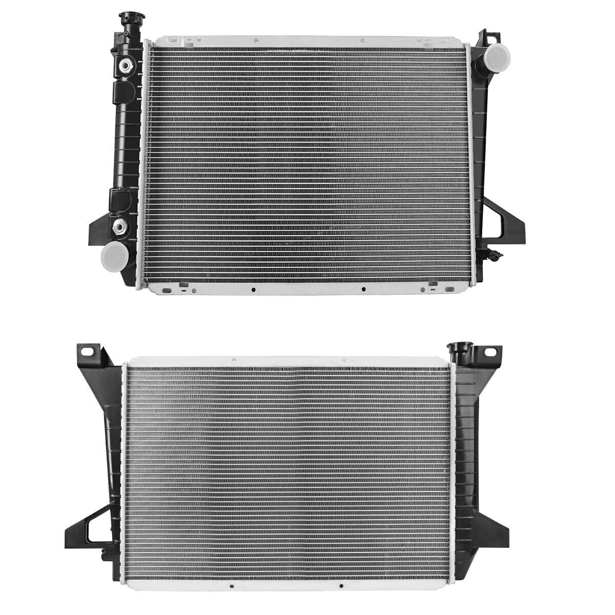 Ledkingdomus Radiator Complete Ford F-150 F-200 F-250 F-250 HD F-350 Bronco 5.0L 5.8L V8