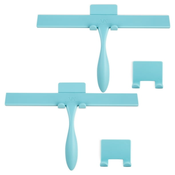 Shower Squeegee for Shower Glass Doors 11Inch Bathroom Squeegee Shower