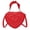 Red, variant on Crossbody Bags for Women,Sweet Heart Design Cross Body Bag for Woman,Playful Cute Style Crossbody Purses for Women,Red