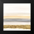 thumbnail image 2 of Paschke, Chris 15x15 Black Modern Framed Museum Art Print Titled - Gold and Gray Sand III, 2 of 5