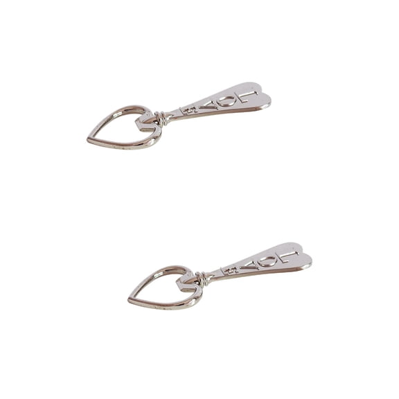 Set of 2 Bottles Opener Beer Keychain Heart Shaped