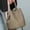 Elephant Grey, variant on Silk Scarf Handle MINI Bucket Bag for Women, Inner Pouch & Multi-Way Design, Large Capacity Casual Shoulder Crossbody Handbag (7.1"x7.1"x7.5", 1.1lb), Street Trend