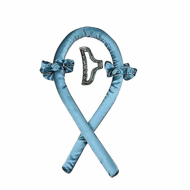 Varilla rizadora sin calor Diadema Sin calor Rizos Cinta Rodillos para el cabello Dormir suave Vino tinto Café