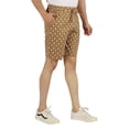 thumbnail image 3 of Inkmeso Casual Cotton PrintedShorts For Mens Summer Elastic Waist Classic Everyday Shorts, 3 of 7
