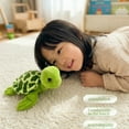 thumbnail image 2 of Cute Sea Turtle Stuffed Animal - Super Soft Plush Toy Tortoise Pillow Buddy, 2 of 10