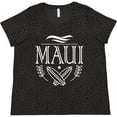 thumbnail image 3 of Inktastic Maui Hawaii Surfing Women's Plus Size T-Shirt, 3 of 5