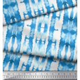 thumbnail image 2 of Soimoi Blue Cotton Duck Fabric Shibori Tie-Dye Printed Craft Fabric by the Yard 42 Inch Wide, 2 of 3