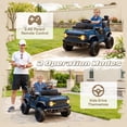 thumbnail image 3 of iYofe Ford Ford Bronco Raptor Electric Ride on Cars for Kids, 12V Powered Ride on Toys Truck with Remote Control, 4 Wheels, Spring Suspension, Blue, 3 of 7