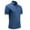 Dark Blue, variant on Men's Polo with Short Sleeves, George Men's & Big Men's Breathable Button-Up Shirt, Size , L, Dark Blue