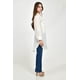 thumbnail image 2 of Blusa larga translucida Roman Fashion /Juvenil, 770 (Hueso) beige EG, 2 of 5