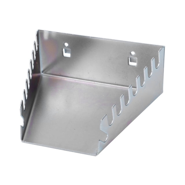 Vensio -Professional Steel Pegboard Wrench Organizer Rack, Heavy Duty Tool Display Shelf for Workshop and Garage, Secure Wrench Holder for home Workstations Silver
