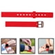 thumbnail image 2 of EeaseMX Correa de silicona universal de 12 mm para reloj, resistente al agua, de repuesto, deportiva y de moda (roja), 2 of 8