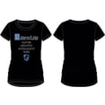 thumbnail image 3 of Harry Potter House of Ravenclaw Crest & Characteristics Clever Creative Intelligent Wise Women's Black Tee T-Shirt Shirt-X-Large, 3 of 3